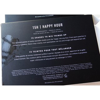 Phấn mắt Morphe 15H Happy Hour