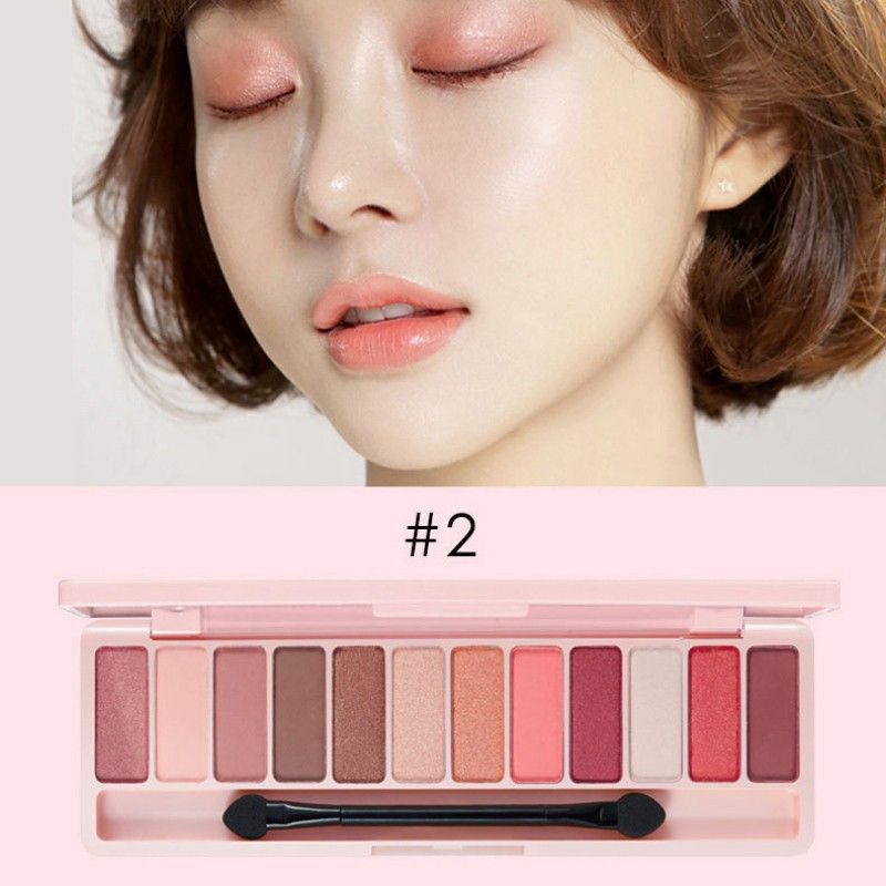 [Buôn Bán Sỉ] Bảng Phấn Mắt 12 Ô Màu Nhũ/Nhung Mờ Lameila Play Color Eyes | BigBuy360 - bigbuy360.vn