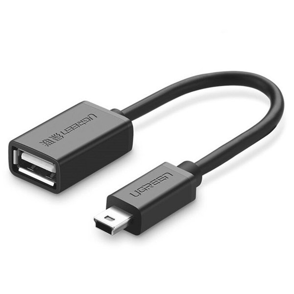 Cáp OTG Mini USB 2.0 UGREEN 10383 - Hàng Chính Hãng