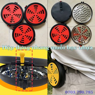 [GIÁ SỈ] 5 HỘP ĐỰNG NHANG MUỖI BỌC NHỰA CÓ MÓC TREO