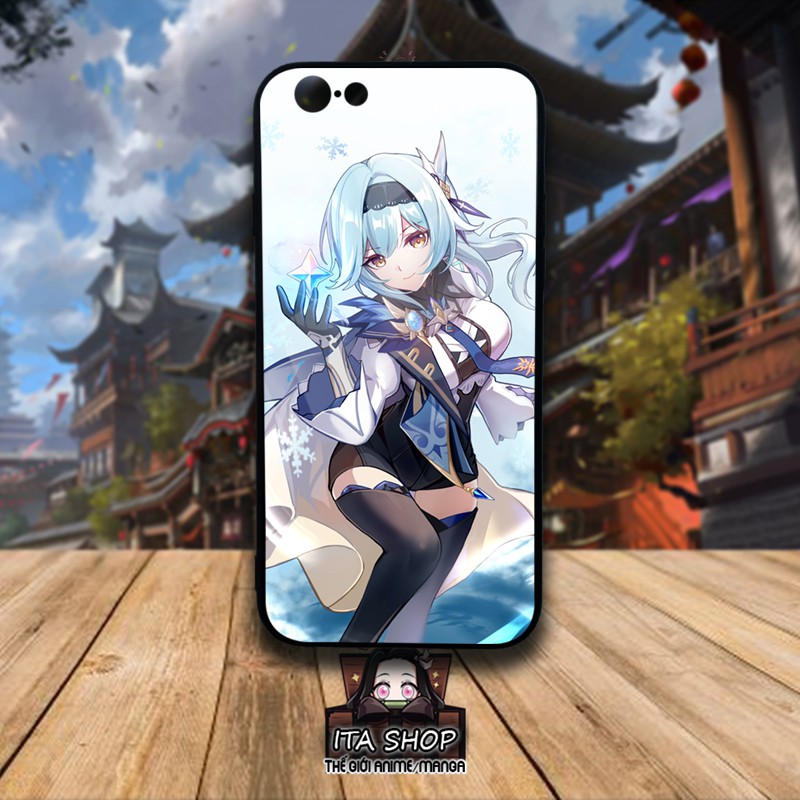 Ốp lưng Genshin Impact - Eula - Ốp Lưng Anime I.phone 5s 6 6s 6s+ 7+8+ X Xs Xr 11 11 pro max 12 12 pro max