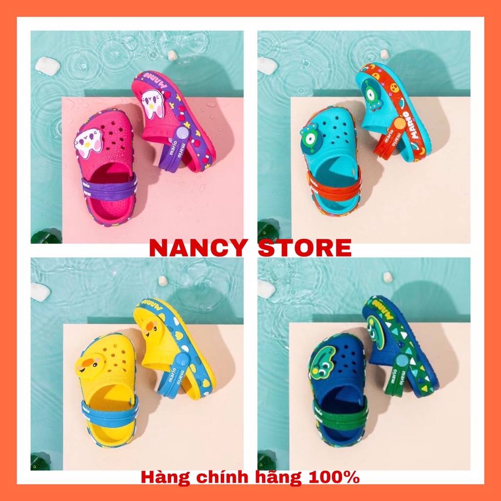 [DEAL SỐC NHẬP MÃ KIDS5 GIẢM 5%]Dép sục chính hãng CHEERFUL MARIO HJ1999 siêu nhẹ siêu êm chống trơn trượt hiệu quả chob