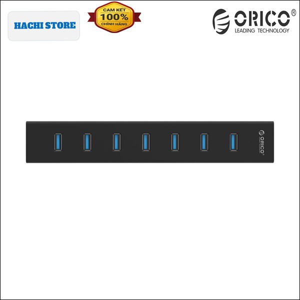 Bộ chia USB 3.0 7 cổng ORICO H7013-U3-AD – Hàng Phân Phối Chính Hãng