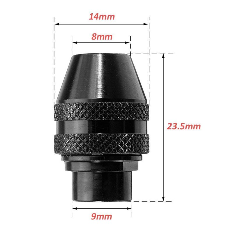 Bộ 3 Đầu Kẹp Thay Thế Cho Máy Khoan Dremel 4486