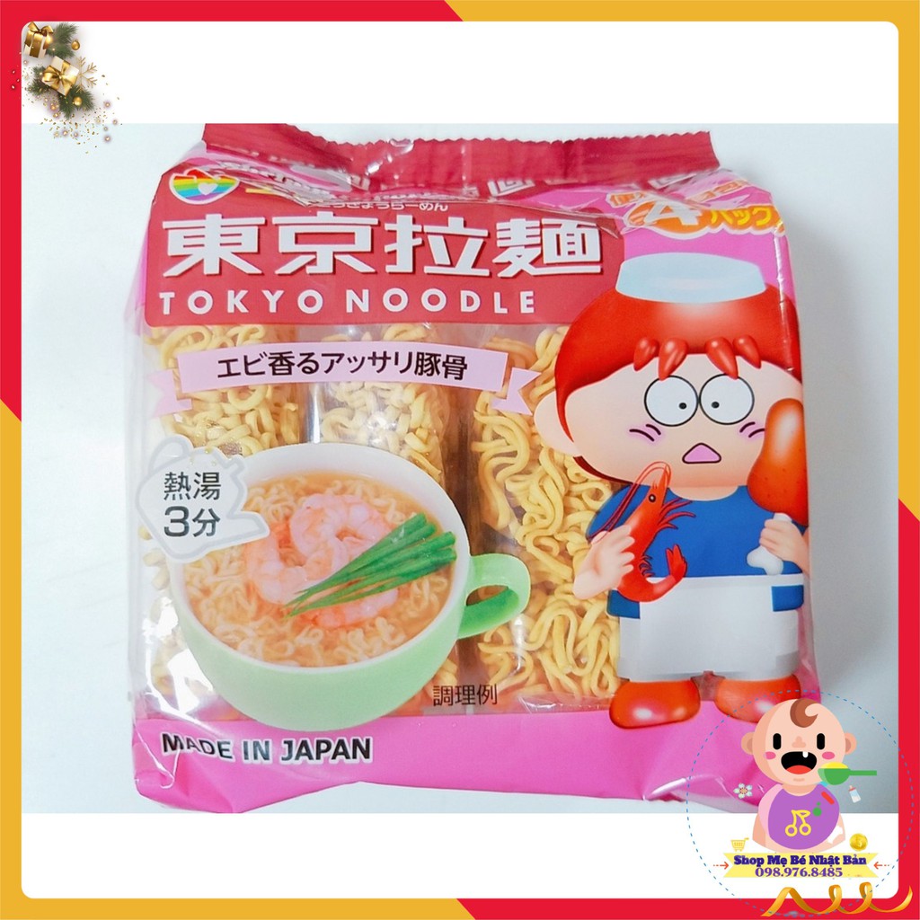 Mì Ăn Liền Tokyo Noodle Nhật Bản 120gram