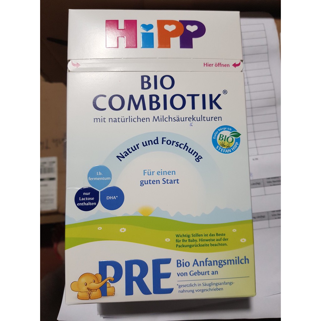 Sữa Hipp Bio Combiotik Pre 600g