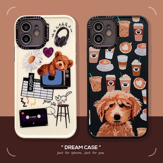 Ốp Lưng Silicone Họa Tiết Hình Chú Chó Thời Trang Cho Iphone 12 11 Pro Max 6 6s 7 8 Plus Iphone X Xs Max Xr Se 2020