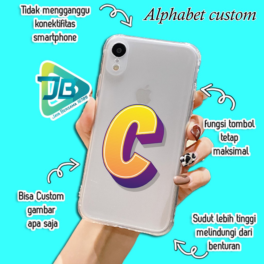 Ốp Điện Thoại Mềm Họa Tiết Bảng Chữ Cái Cho Oppo A3s A1k A7 A5s A11k A12 A31 A8 A37 A39 A57 Jb3329