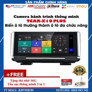 {Giá Hủy Diệt}Camera hành trình đặt taplo màn hình 8 inch IPS androi 8.1 RAM 2G -Kết nối xem từ xa trực tuyến cho ô tô