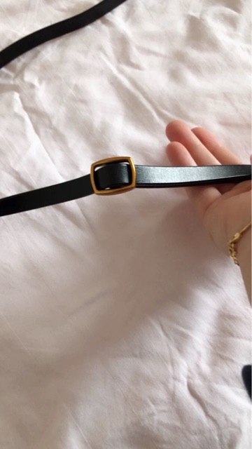 Dây thắt lưng da/ belt bản nhỏ HÀNG CÓ SẴN