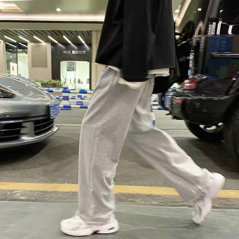 quần nỉ ống rộng trơn | BigBuy360 - bigbuy360.vn