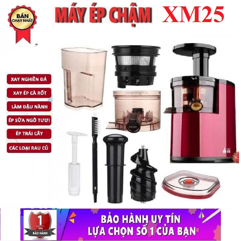 MÁY ÉP CHẬM CAO CẤP SAVTM JE-07/ MÁY ÉP CHẬM HONGXIN 311/ HONGXIN 312 ( TỔNG KHO GIA DỤNG GIÁ SỈ )