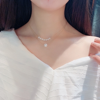  Vòng Cổ Choker Phối Hạt Ngọc Trai Giả Thời Trang Cho Nữ