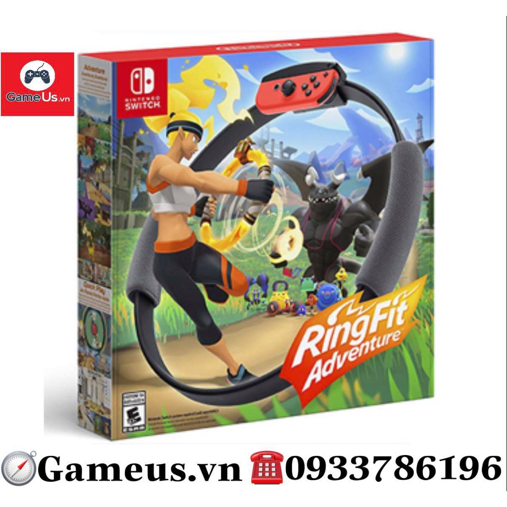 Ring Fit Adventure Cho Máy Nintendo Switch Hệ US