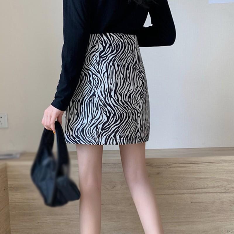 Chân Váy Ôm Họa Tiết Ngựa Vằn Thời Trang Sành Điệu Dành Cho Nữ