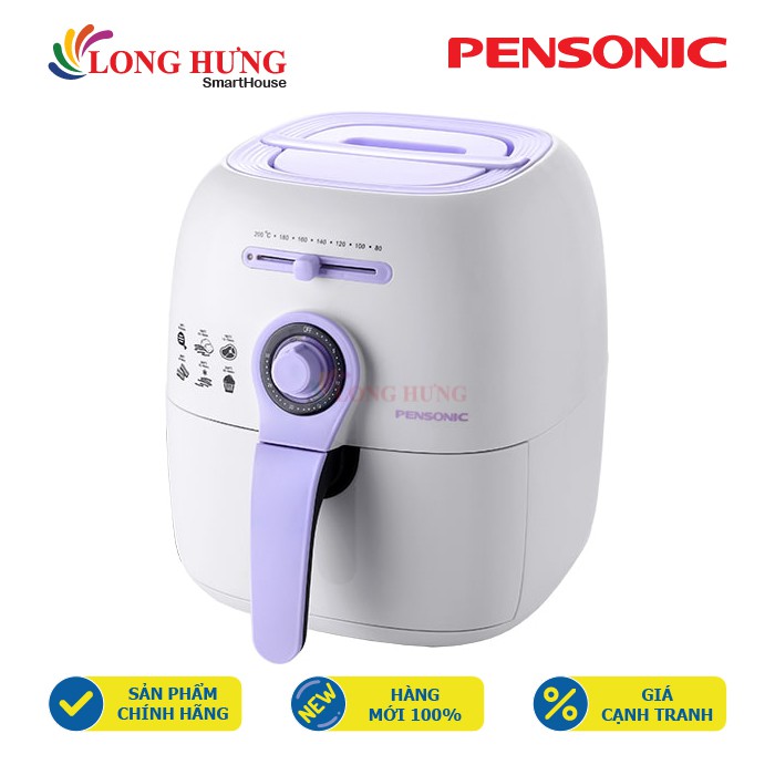 Nồi chiên không dầu điều khiển cơ Pensonic 2.2 lít PDF-2201 - Hàng chính hãng