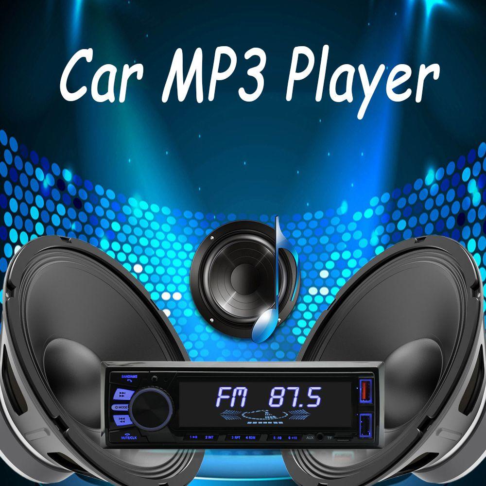 Đầu Máy Nghe Nhạc MP3 FM / USB / AUX Tích Hợp Bảng Điều Khiển Dành Cho Ô Tô