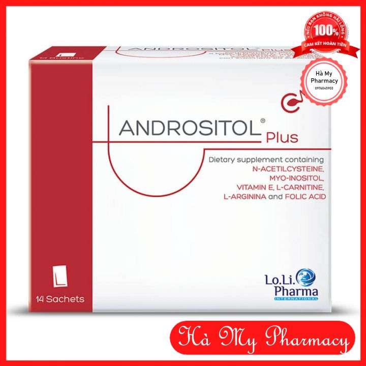 CHÍNH HÃNG Andrositol (Andrositol Plus) Hỗ Trợ Sinh Sản Nam Giới