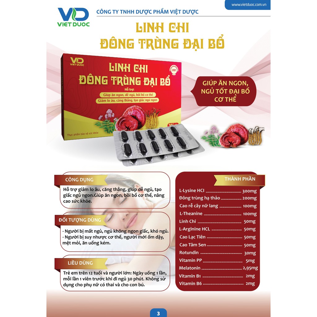 Linh Chi Đông Trùng Đại Bổ