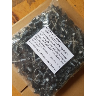 [ 100 CON ] Tụ hóa 100UF 35V  6x11mm