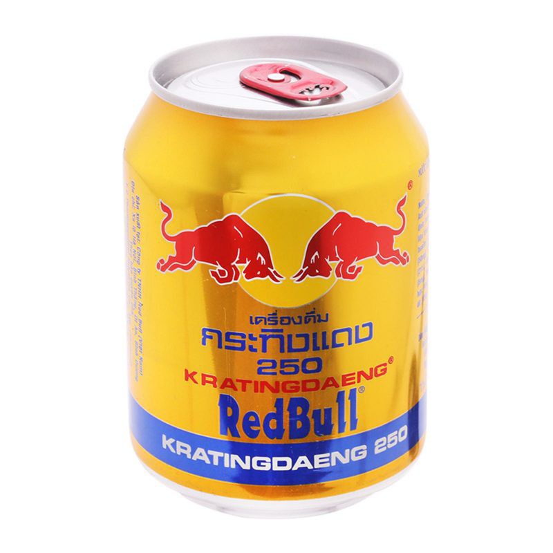 Nước Tăng Lực Bò Húc Thái Redbull 250ml Lốc 6 Lon Date Luôn Mới