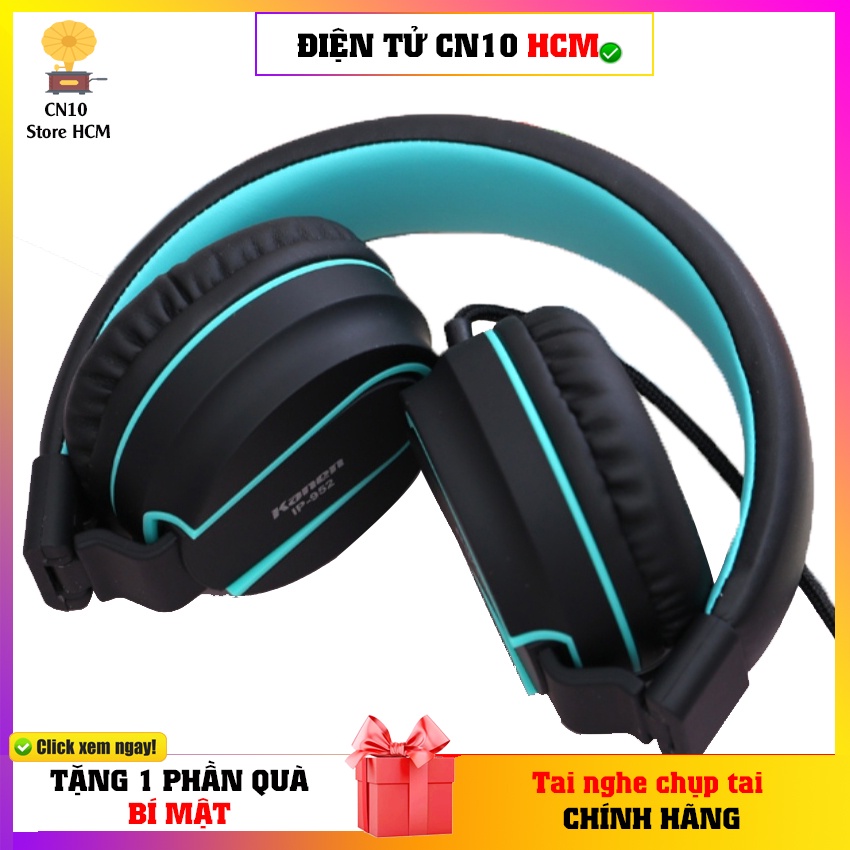 Tai nghe chụp tai MOZADR chính hãng dây dài 1m5 có mic thoại tốt