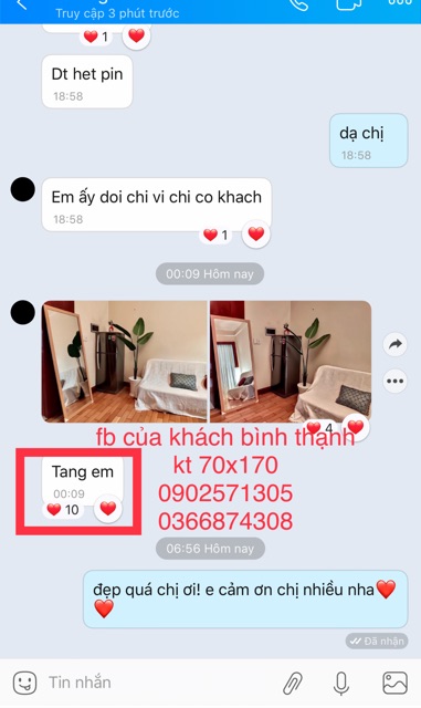 Gương soi trang trí nhà cửa