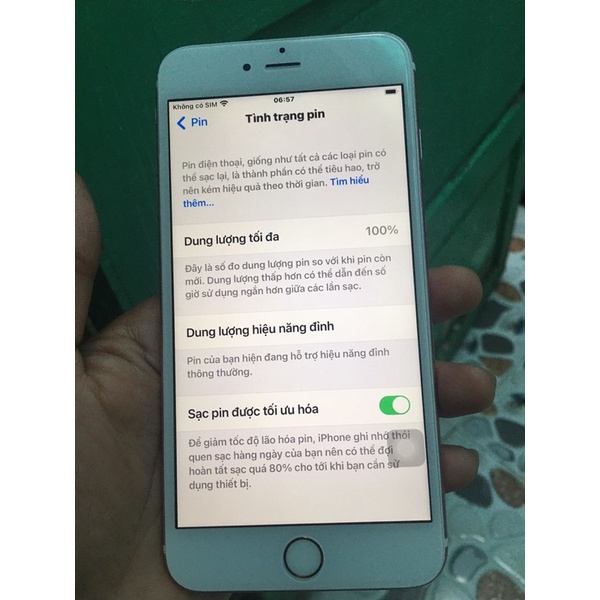 Điện thoại 6SP 16gb lock dùng sim ghép