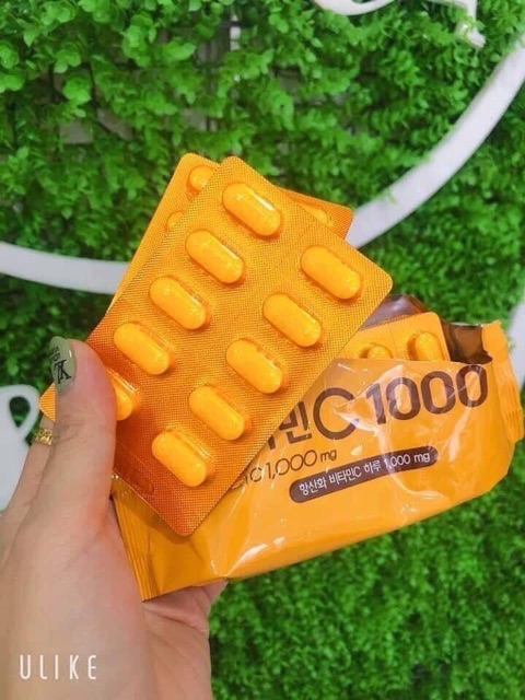 Viên uống Vitamin C 1000mg Hàn Quốc 100 viên | Thế Giới Skin Care