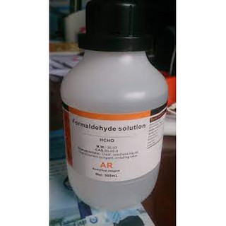 Formaldehyde (Formol, Formalin) phòng thí nghiệm , HCHO 37-40% chai 500ml
