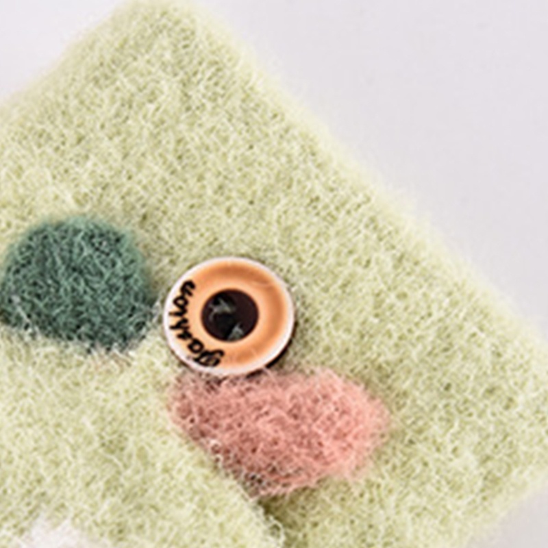 Găng Tay Hở Ngón Mềm Mại Giữ Ấm Mùa Đông Cho Bé