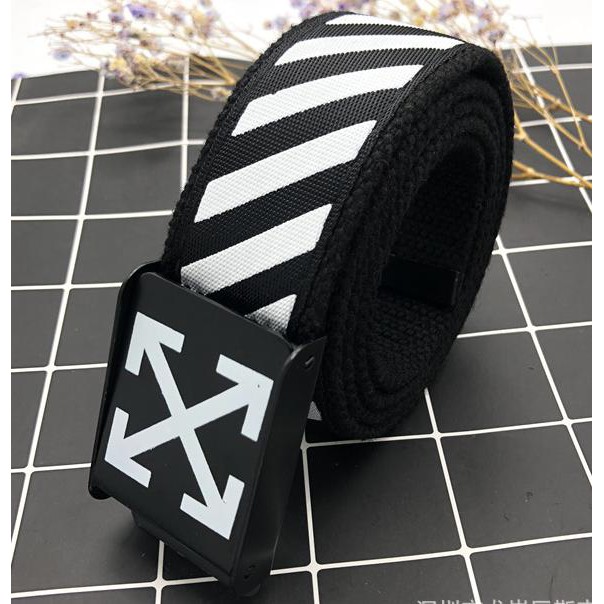 Dây thắt lưng Hàn Quốc Supreme Off White