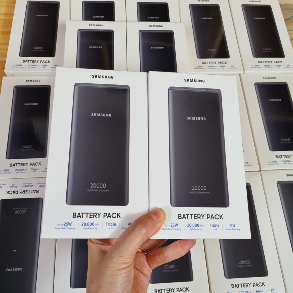 Pin sạc dự phòng Polymer 20.000 mAh Type C PD 25W Samsung EB-P5300