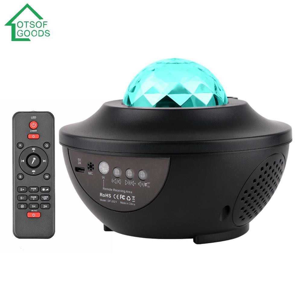 [READY STOCK HOME] Starry Sky Projector Light Music Sound Control Atmosphere Lamp Party Decor