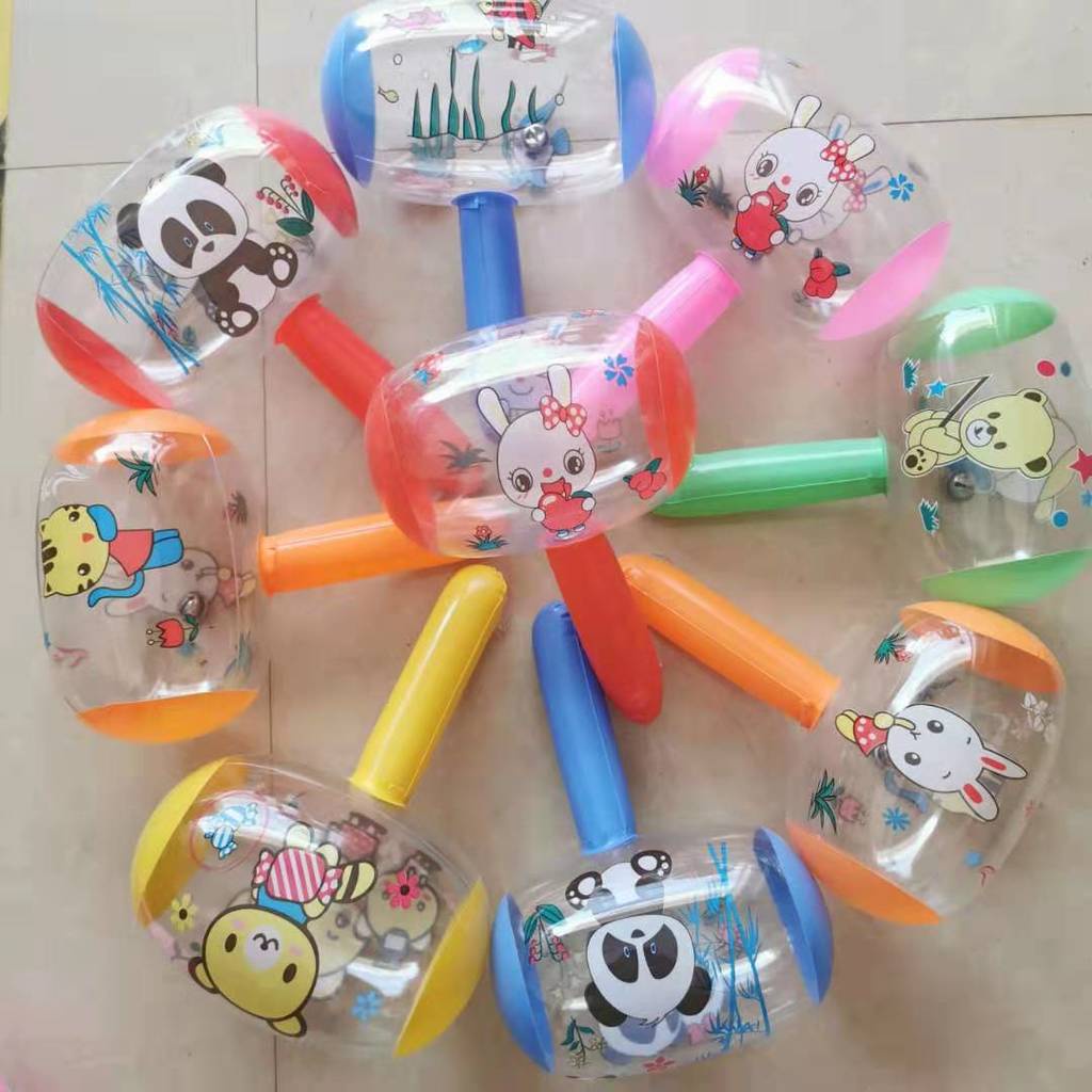 Búa Bơm Hơi Đồ Chơi Đi Biển Có Chuông Dành Cho Trẻ Em