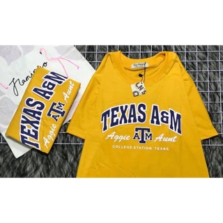 Áo thun chữ Texas
