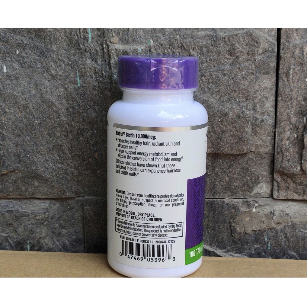 Viên uống Biotin 10000 mcg