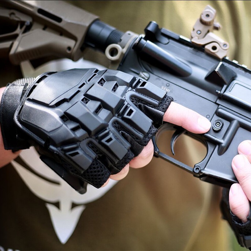 Găng Tay Quân Đội Black Armor