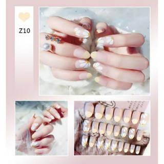 Bộ 24 móng tay giả kèm keo