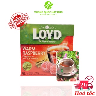 Trà túi lọc loyd vị warm raspberry 40g