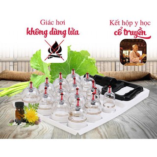 [FREESHIP]  Bộ giác hơi không dùng lửa