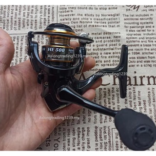 Máy câu cá mini 500 size chất lượng cao