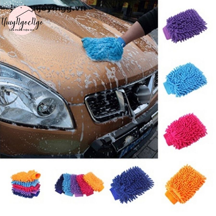 Găng tay rửa xe chuyên dụng cho ô tô xe máy GT2