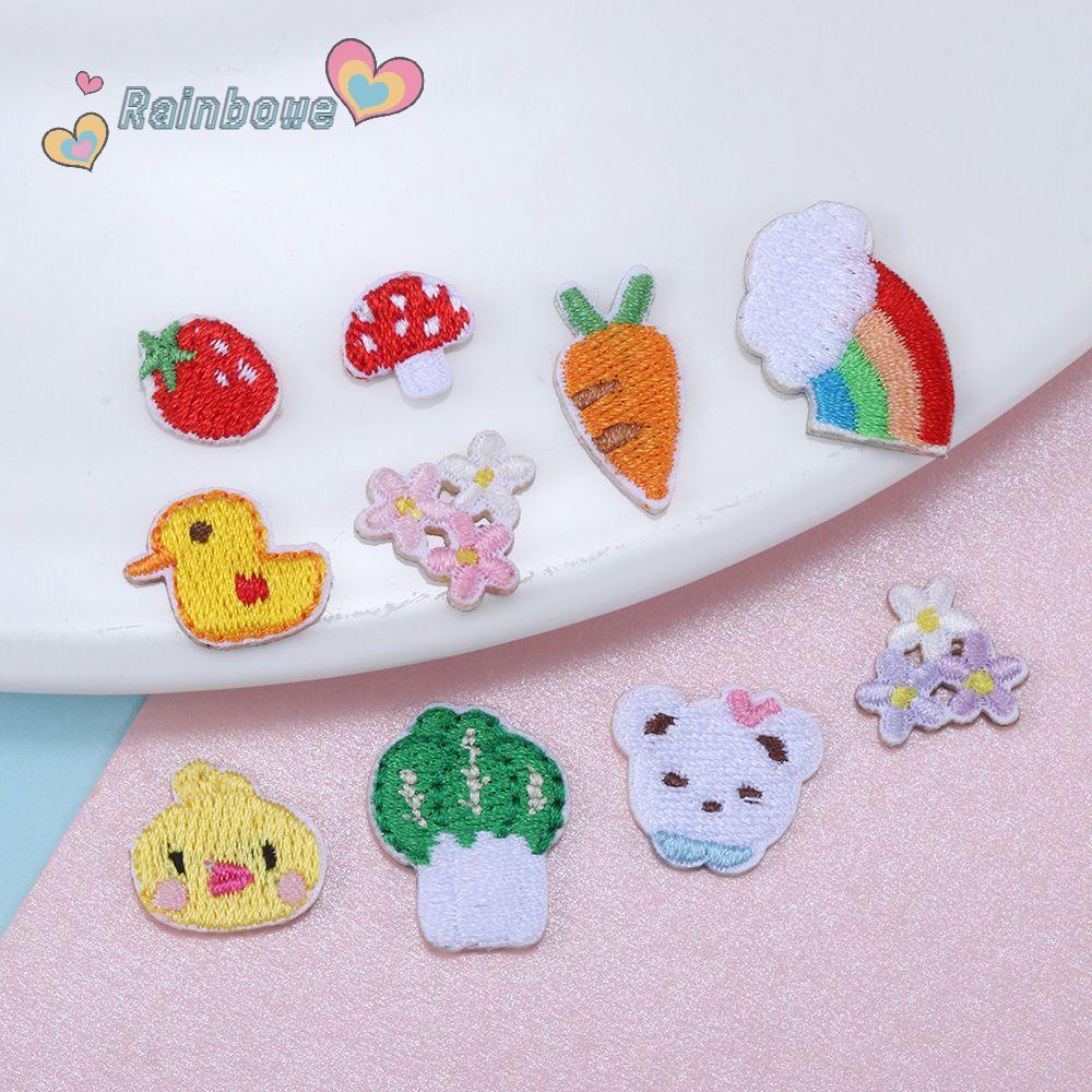 Miếng vá dán trang trí quần áo họa tiết hoạt hình xinh xắn có 21 kiểu