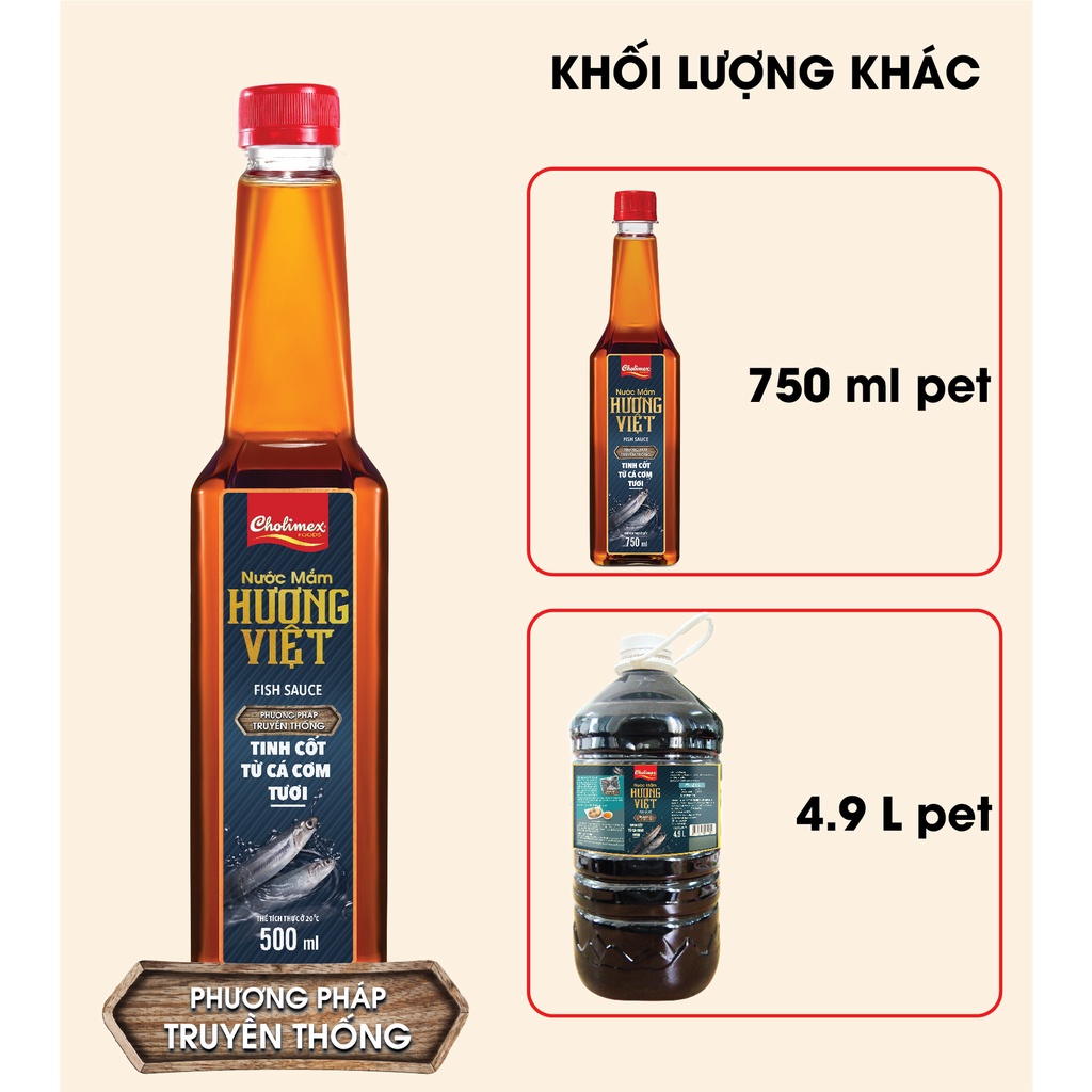 Nước mắm Hương Việt 750ml