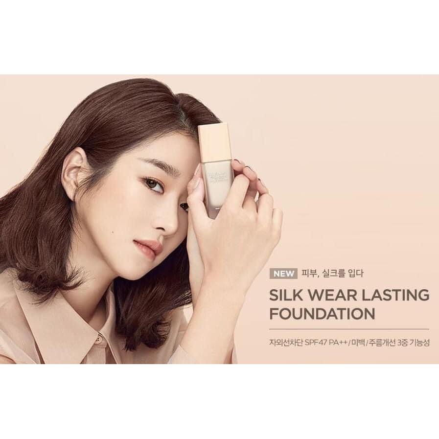 Kem Nền Klavuu Urban Pearlsatioin Silk Wear Lasting Foundation 30ml.