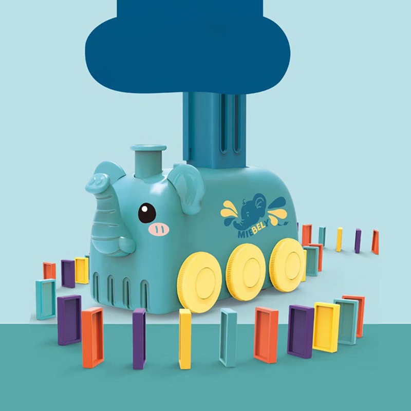 Bộ Đồ Chơi Lắp Ráp Domino DIY Vui Nhộn Cho Bé