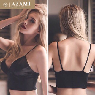 Áo bra satin phi bóng bản to