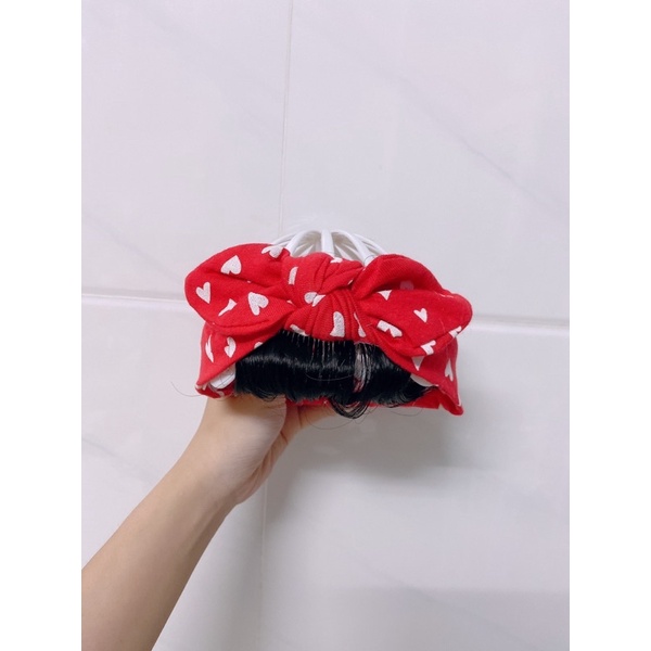 Băng đô tóc giả mái ngố cho bé