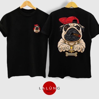Áo thun nam nữ new tee chó siêu ngầu có bigsize